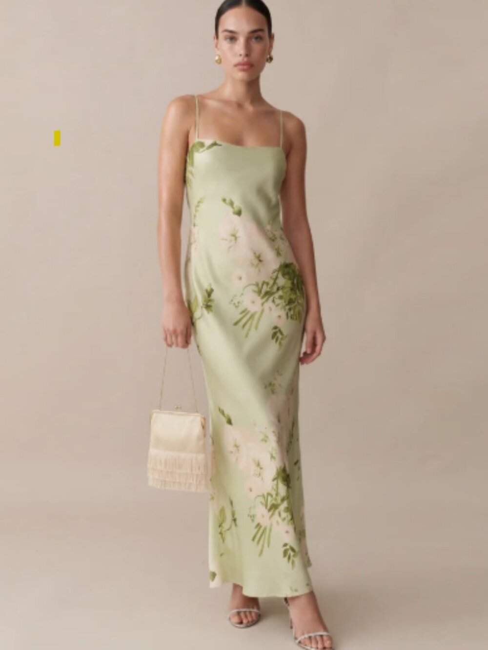 Few Moda - o.p.t. Mazzy Silk Dress in Mint Blossom. Size S NWT